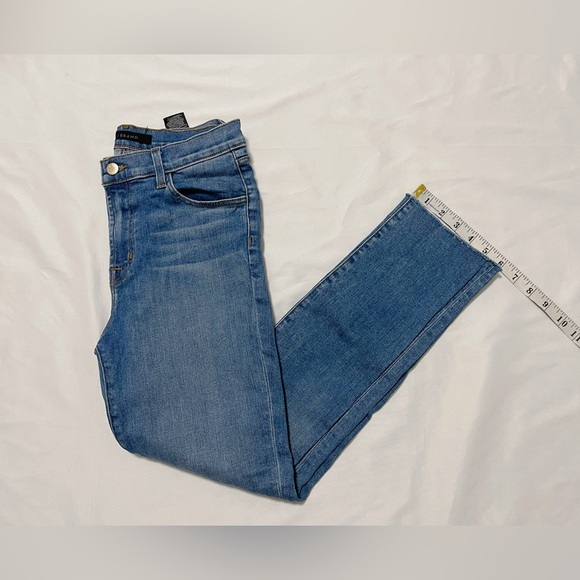 J Brand Ruby High Rise Cropped Cigarette Jeans - Picture 11 of 14